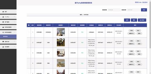 精品php实现的新闻资讯管理系统的设计与实现